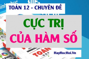 Các dạng bài tập về Cực trị (Cực đại, Cực tiểu) của hàm số và cách giải - Toán lớp 12
